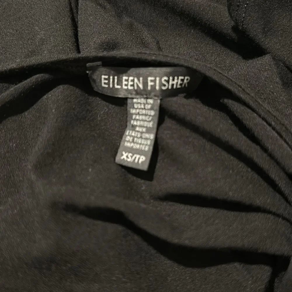 Eileen Fisher NWOT Stretch Jersey Knit Jewel Neck Dress. Size XS - Picture 4 of 4